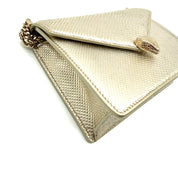 Bvlgari Serpenti Forever | Metallic Gold Leather | Gold Hardware
