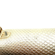 Bvlgari Serpenti Forever | Metallic Gold Leather | Gold Hardware