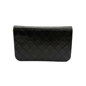 Chanel Vintage Full Flap | Black Quilted Lambskin | Gold Hardware