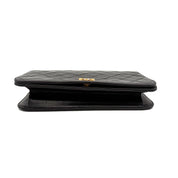 Chanel Vintage Full Flap | Black Quilted Lambskin | Gold Hardware