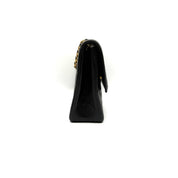 Chanel Vintage Diana Flap | Black Quilted Lambskin | Gold Hardware