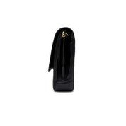 Vintage Chanel Quilted Flap Bag | Black Lambskin | Gold Hardware