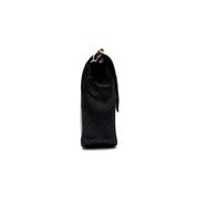 Vintage Chanel Quilted Flap Bag | Black Lambskin | Gold Hardware