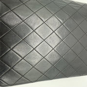 Vintage Chanel Quilted Flap Bag | Black Lambskin | Gold Hardware