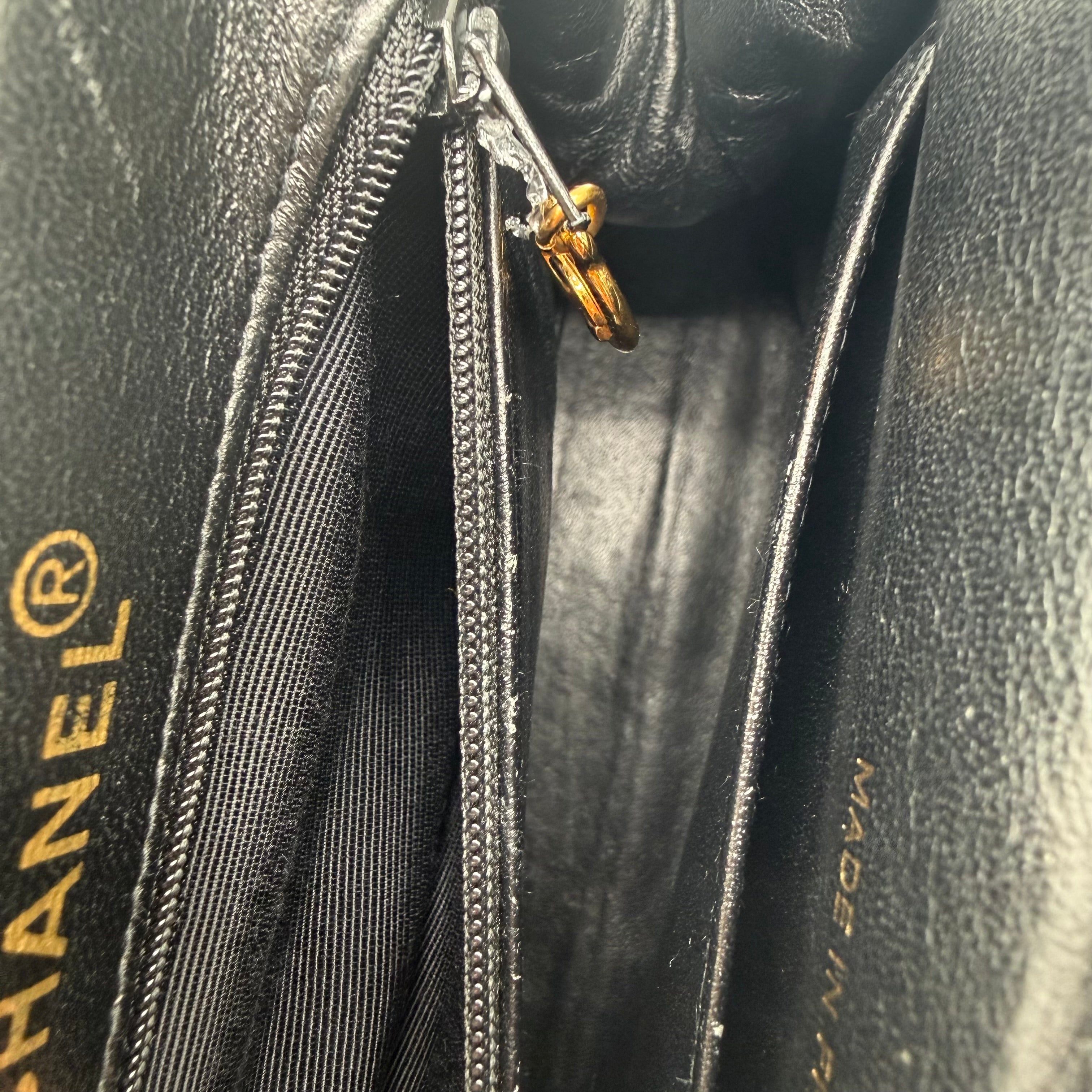 Chanel | Vintage Bombé Frame Bag | Quilted Lambskin | Gold Hardware