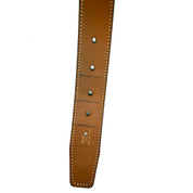 Hermès | Leather Belt | Gold Horse-Head Buckle (85cm)