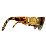 Gianni Versace | Vintage Tortoiseshell Sunglasses | Medusa Medallion | Gold Hardware