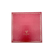 Cartier | Must de Cartier Silk Scarf | Interlocking Rings Print | Blue & Gold (85cm)