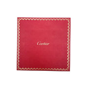 Silk Scarf | Interlocking C Logo Print | Red & Ivory (65cm)