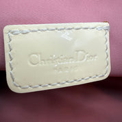 Christian Dior | Trotter Girly Pink Diorissimo Belt Bag | "2" Racing Stripe Detail | White Trim