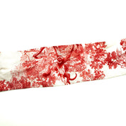 Dior | Toile de Jouy Twilly Silk Scarf | Red & White | Jungle Print