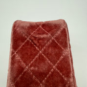 Chanel | 2.55 Reissue 225 Double Flap | Pink Velvet | Aged Gold Hardware