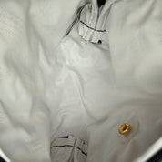 Christian Dior | Striped Cosmetic Pouch | Polka Dot Bow | Gold Hardware