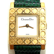 Christian Dior | Malice Watch | Green Lizard Strap