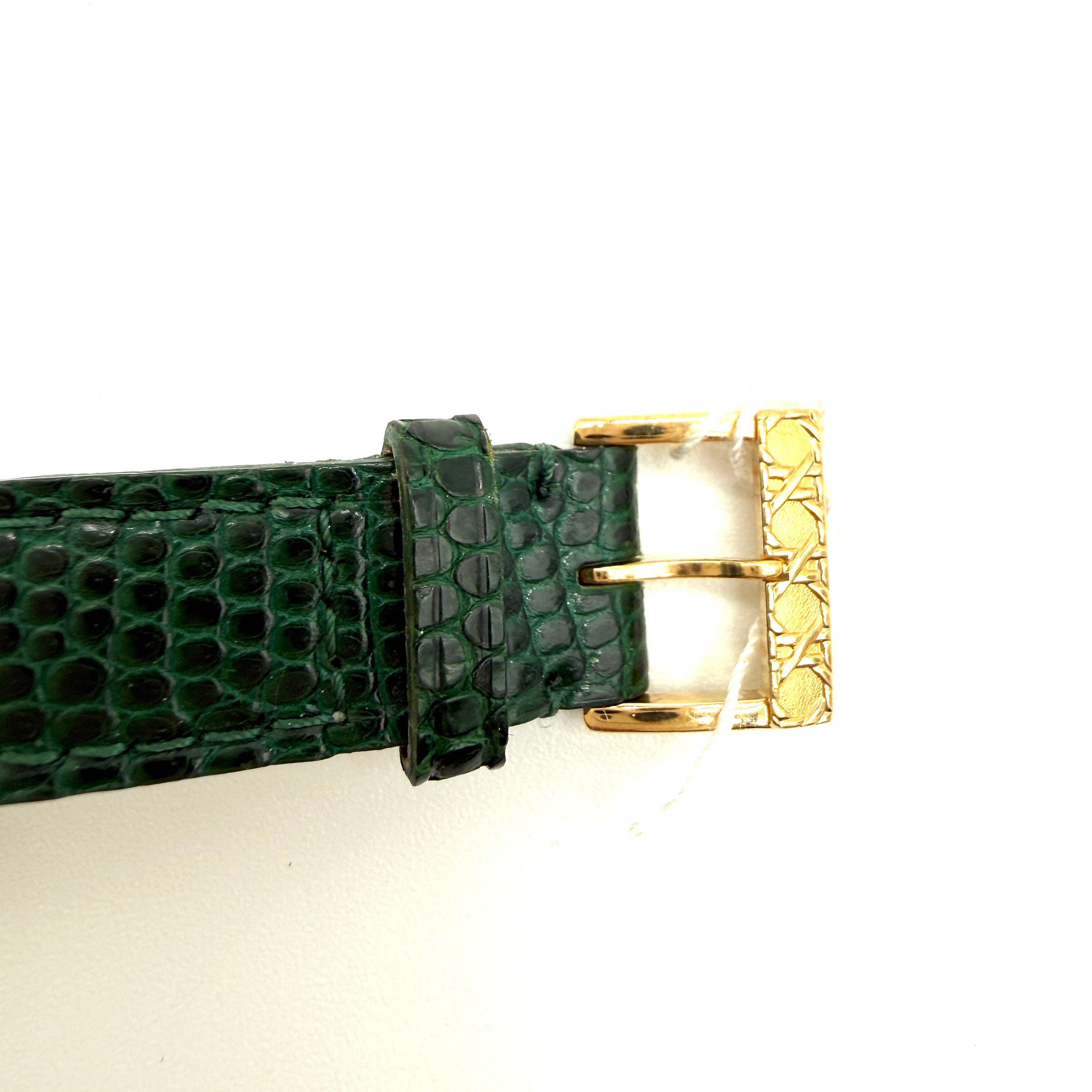 Christian Dior | Malice Watch | Green Lizard Strap