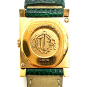 Christian Dior | Malice Watch | Green Lizard Strap