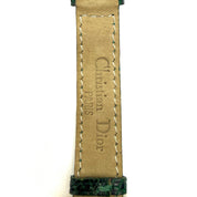 Christian Dior | Malice Watch | Green Lizard Strap