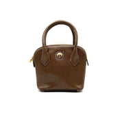 Fendi | Selleria Lizard Bowling Bag | Micro Top Handle | Gold-Tone