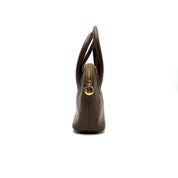 Fendi | Selleria Lizard Bowling Bag | Micro Top Handle | Gold-Tone