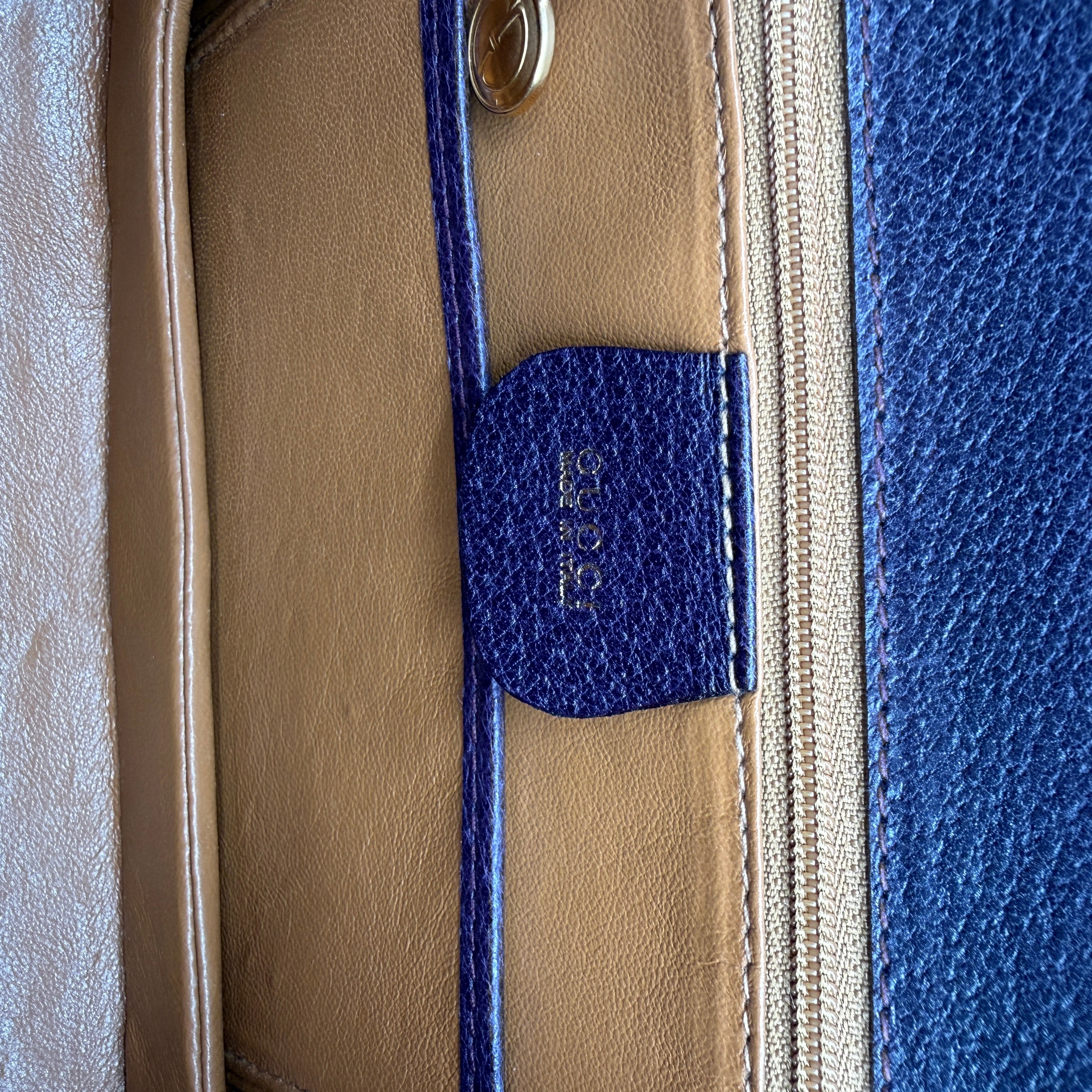 Gucci | 1947 Bamboo Turnlock Saddle Bag | Plum Leather (Small)