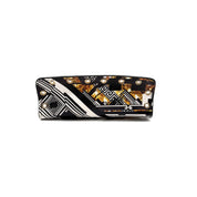 Versace | Lion Head Printed Flap Bag | Grommet Trim | Gold-Tone Chain