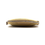 Gucci | Metallic Canvas Half-Moon Hobo Bag | Web Strap | Silver-Tone Hardware