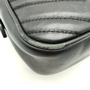 Gucci | GG Marmont Matelassé Camera Bag | Chevron Leather | Gold-Tone GG Hardware