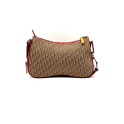 Christian Dior | Saddle Bag | Rasta Trotter Canvas | Silver-Tone Hardware