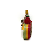 Christian Dior | Saddle Bag | Rasta Trotter Canvas | Silver-Tone Hardware