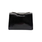 Gucci | Dionysus Medium Shoulder Bag | Black Python | Silver-Tone Hardware (30cm)