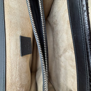 Gucci | Dionysus Medium Shoulder Bag | Black Python | Silver-Tone Hardware (30cm)