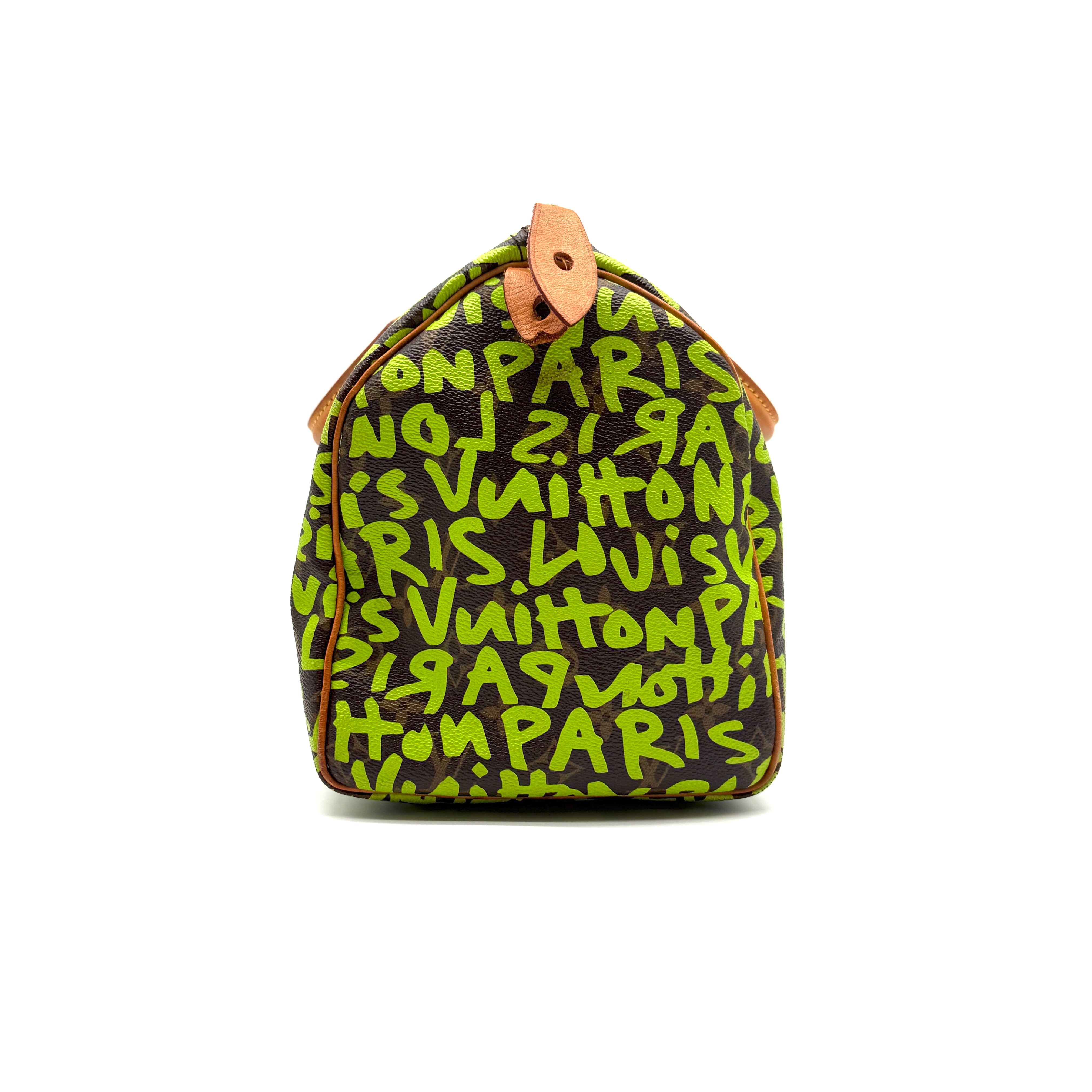 Louis Vuitton | Speedy Graffiti | Monogram Canvas | Neon Green