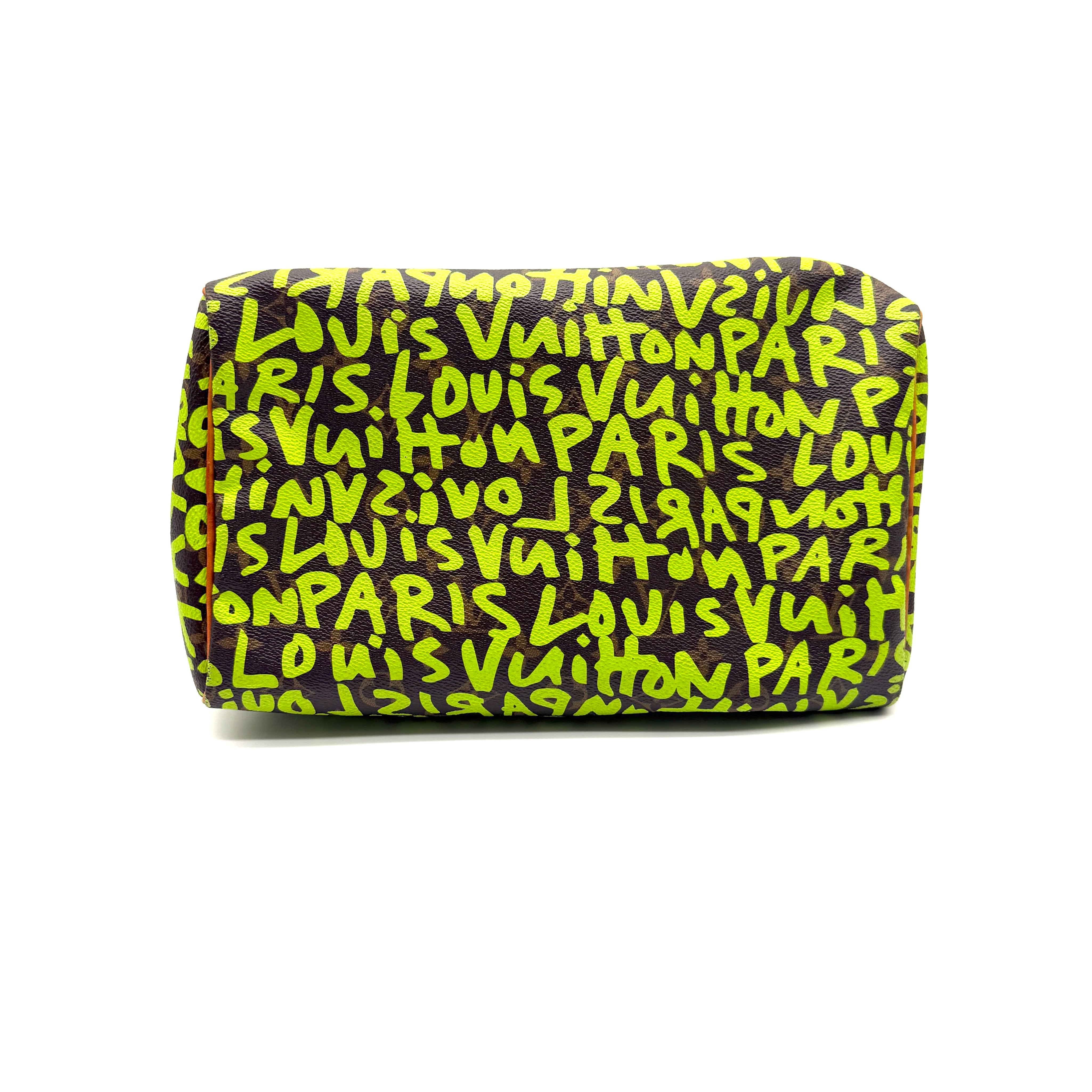 Louis Vuitton | Speedy Graffiti | Monogram Canvas | Neon Green
