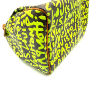 Louis Vuitton | Speedy Graffiti | Monogram Canvas | Neon Green