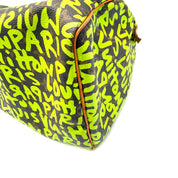 Louis Vuitton | Speedy Graffiti | Monogram Canvas | Neon Green