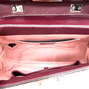 Gucci Lady Lock Bamboo Top Handle Bag | Multicolour Python | Silver-Tone Hardware