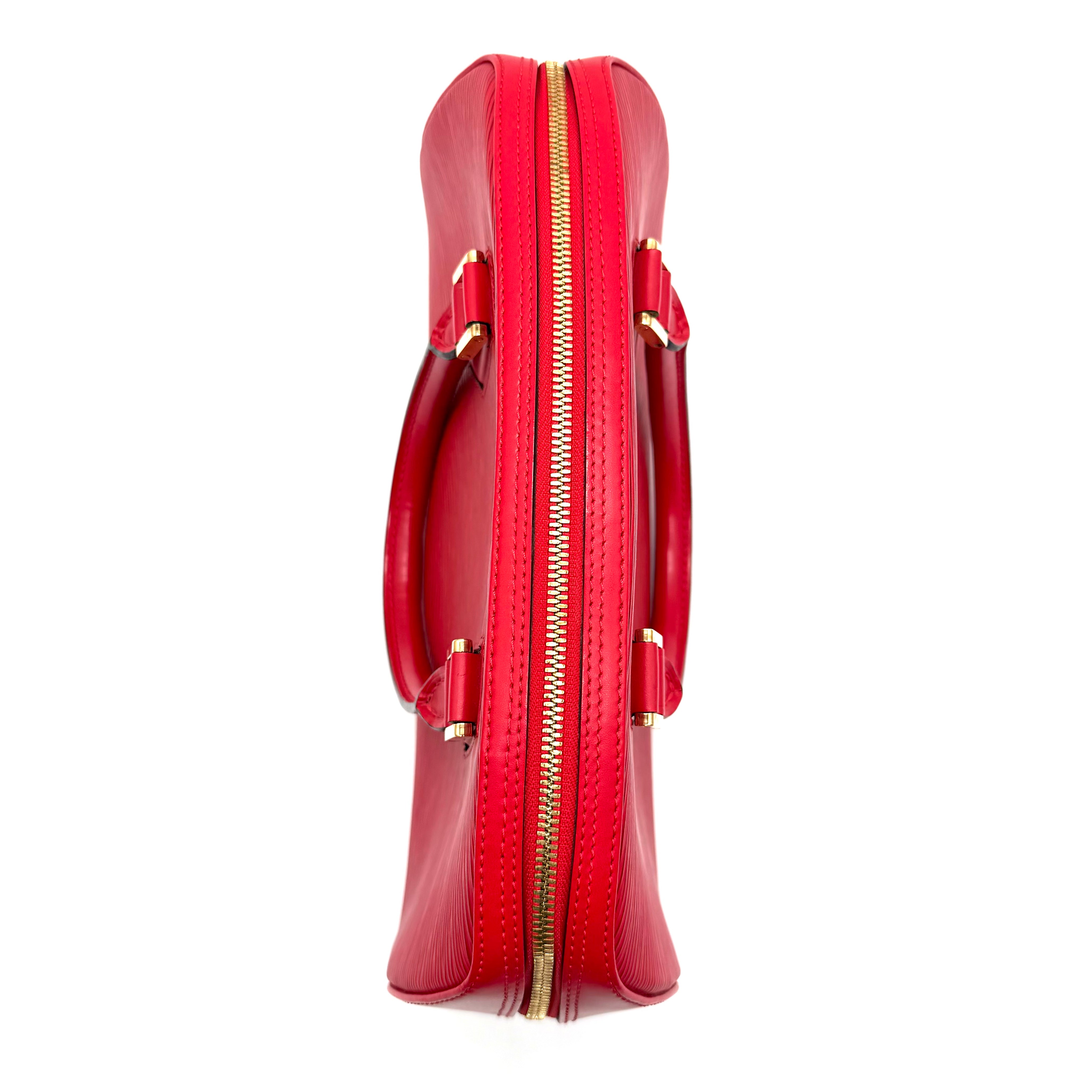 Louis Vuitton | Jasmin PM Handbag | Red Epi Leather | Gold-Tone Hardware