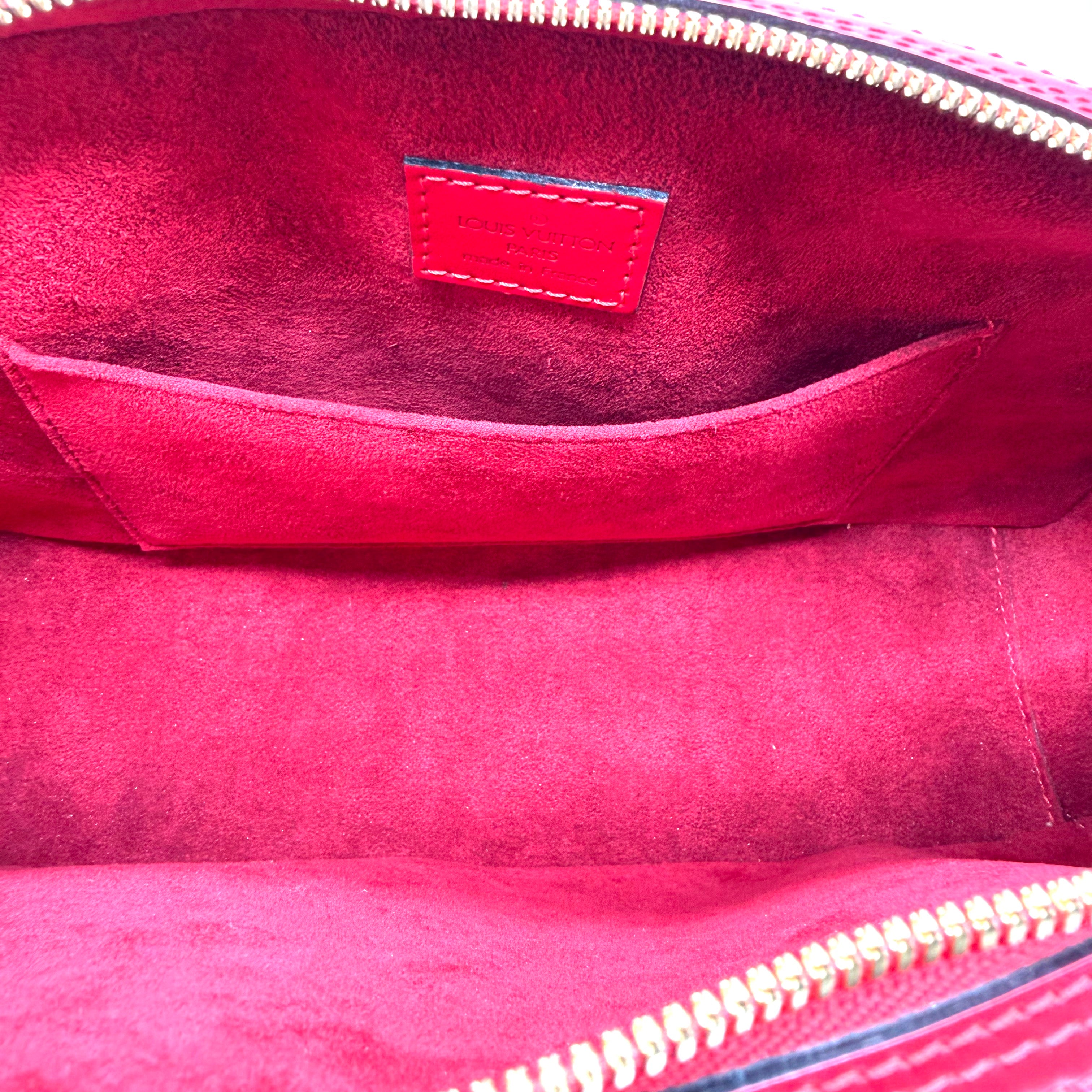 Louis Vuitton | Jasmin PM Handbag | Red Epi Leather | Gold-Tone Hardware
