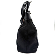 Dior | Street Chic Trotter Tote Bag | Black Oblique Jacquard and Leather | Silver-Tone Hardware