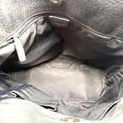 Dior | Street Chic Trotter Tote Bag | Black Oblique Jacquard and Leather | Silver-Tone Hardware