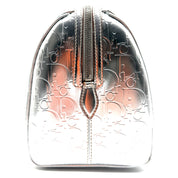 Dior | Diorissimo Boston Bag | Metallic Silver Leather | Silver-Tone Hardware