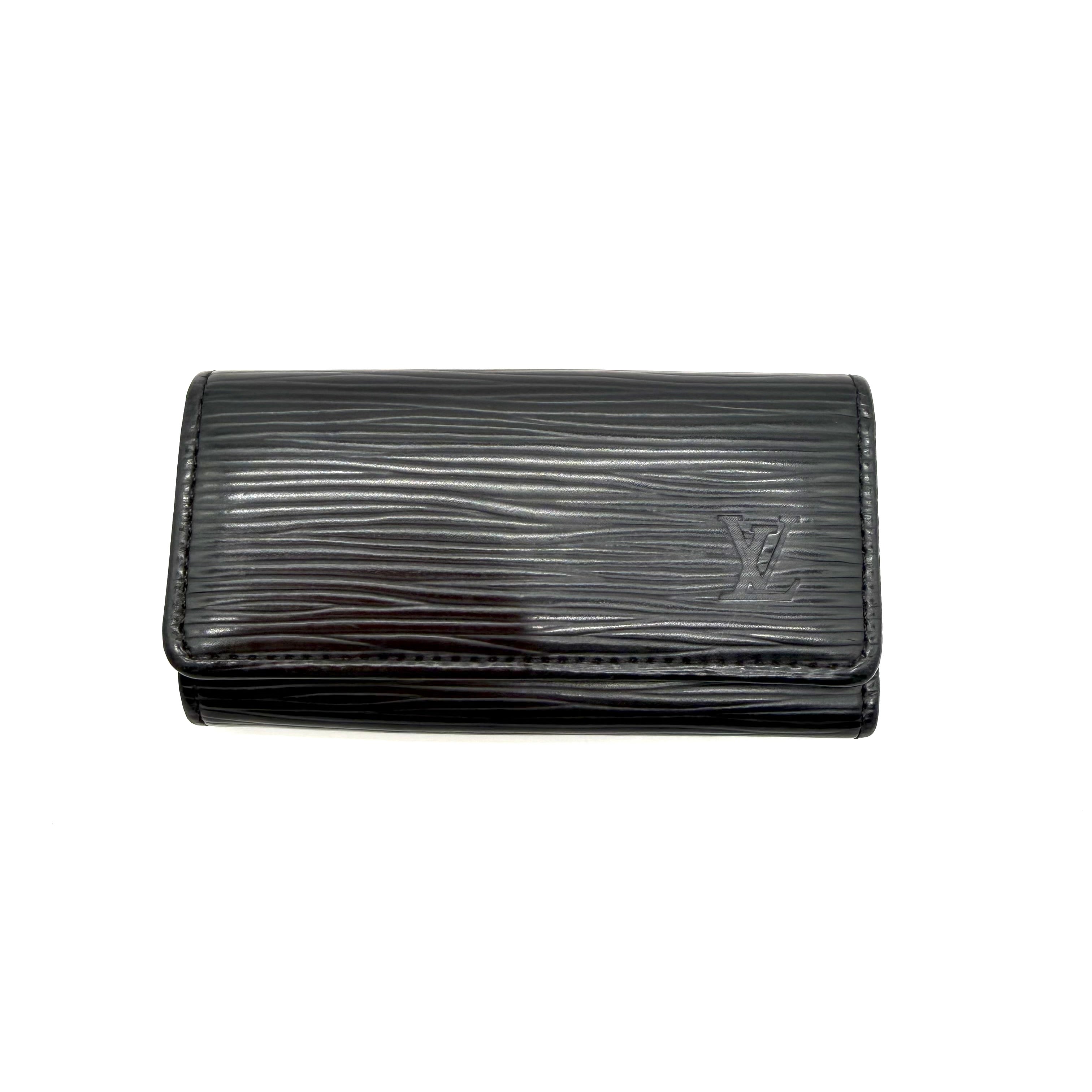 Louis Vuitton | Multiclés 4 Key Holder | Black Epi Leather | Silver-Tone Hardware