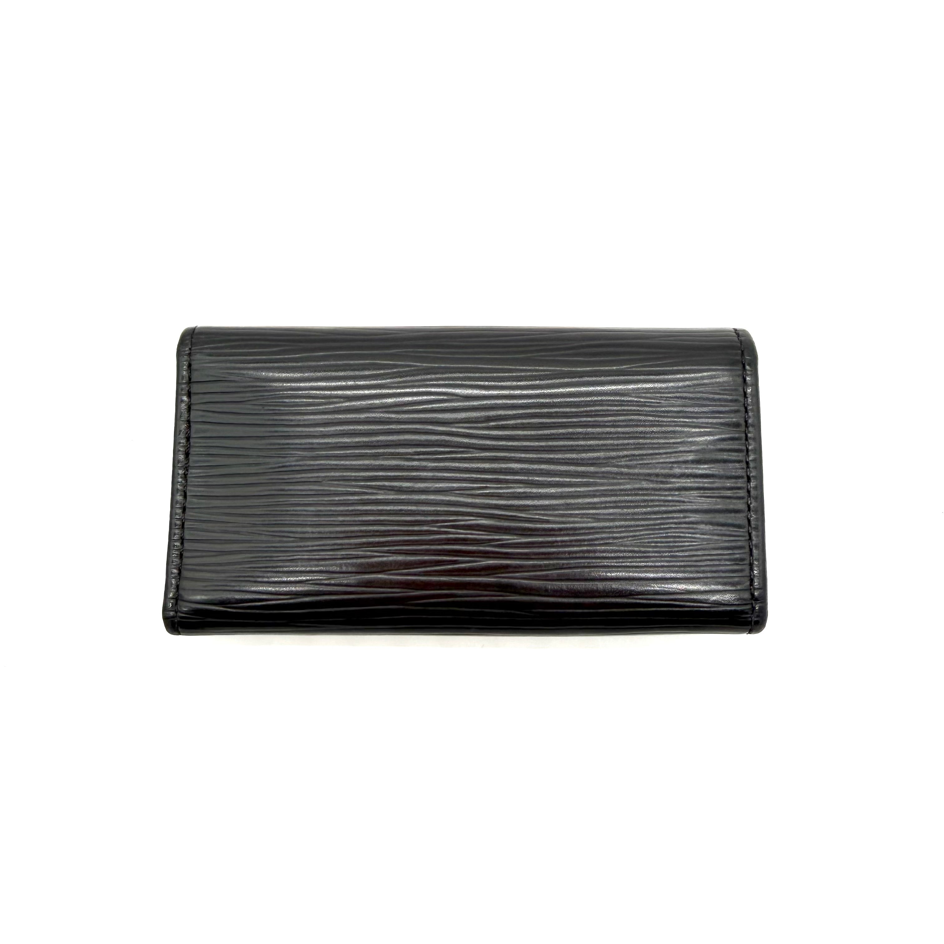 Louis Vuitton | Multiclés 4 Key Holder | Black Epi Leather | Silver-Tone Hardware