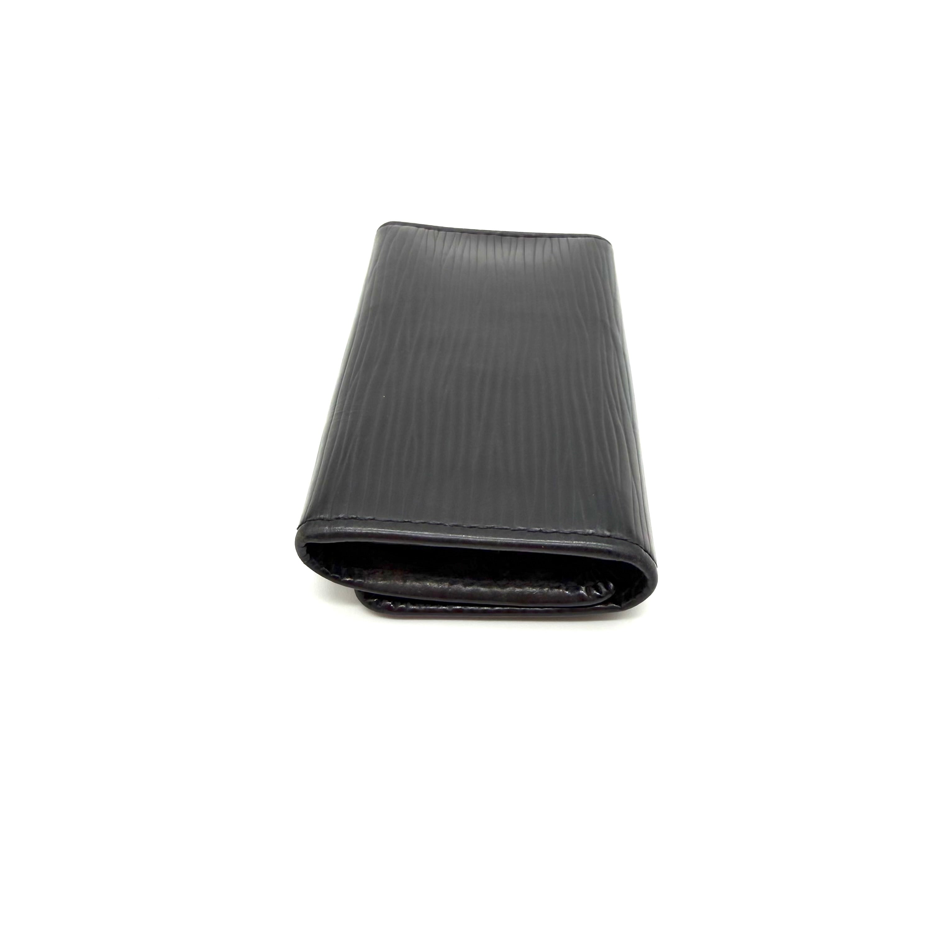 Louis Vuitton | Multiclés 4 Key Holder | Black Epi Leather | Silver-Tone Hardware