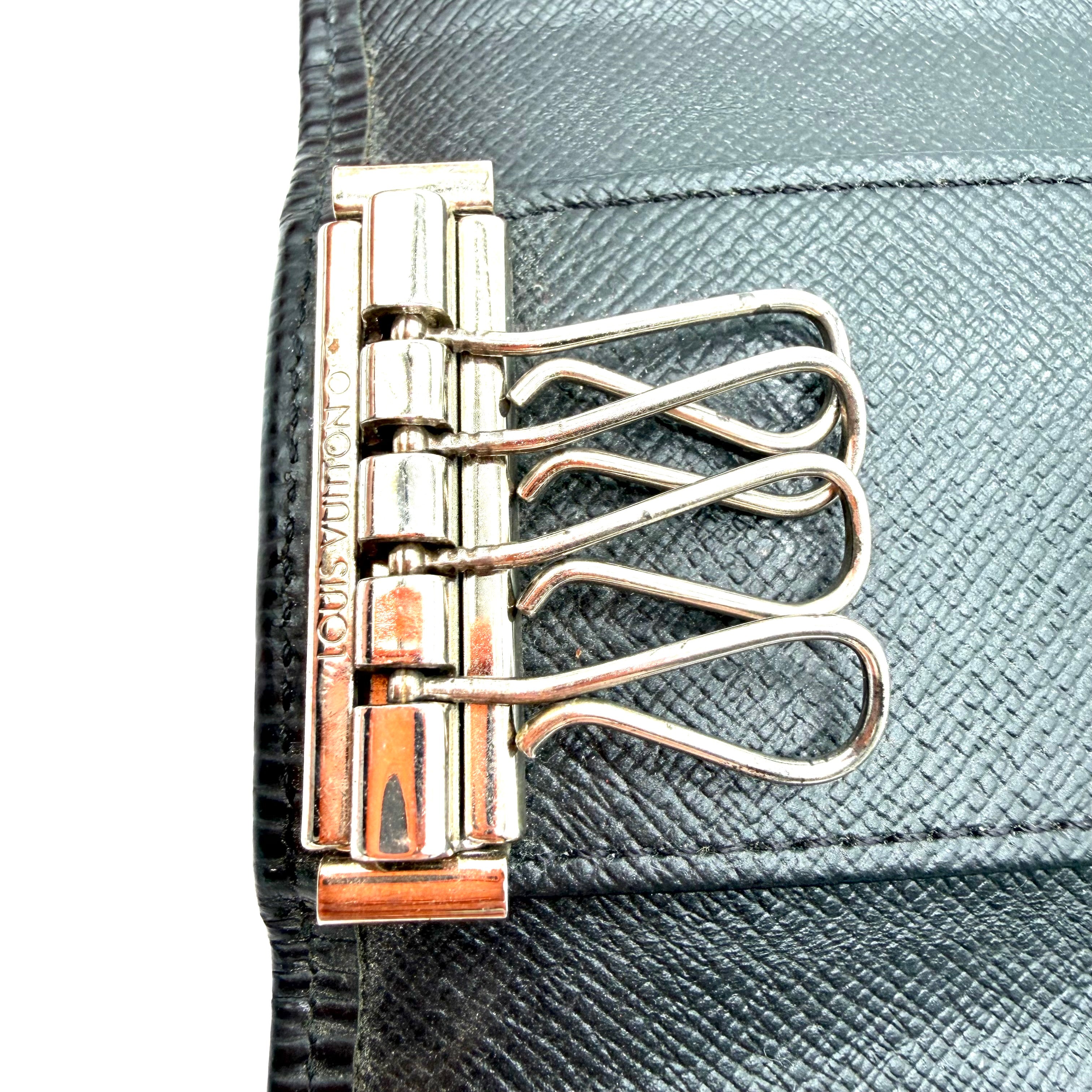 Louis Vuitton | Multiclés 4 Key Holder | Black Epi Leather | Silver-Tone Hardware