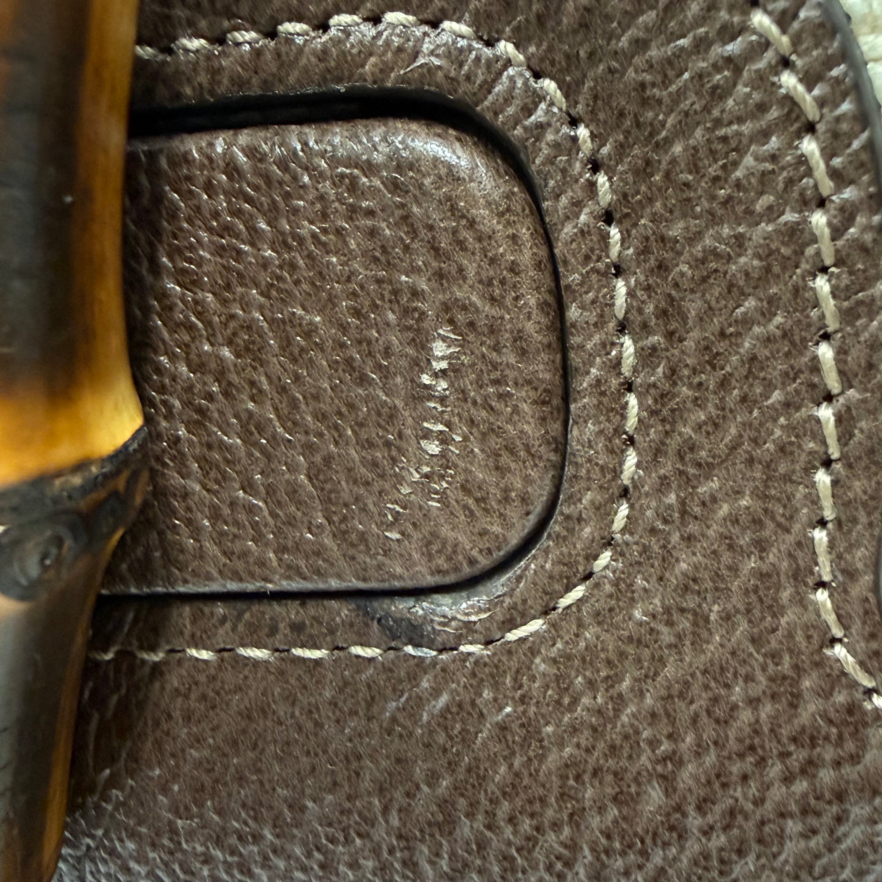 Gucci | Bamboo Handle Embroidered Canvas Top Handle Bag – Centennial Edition (Pristine Condition)
