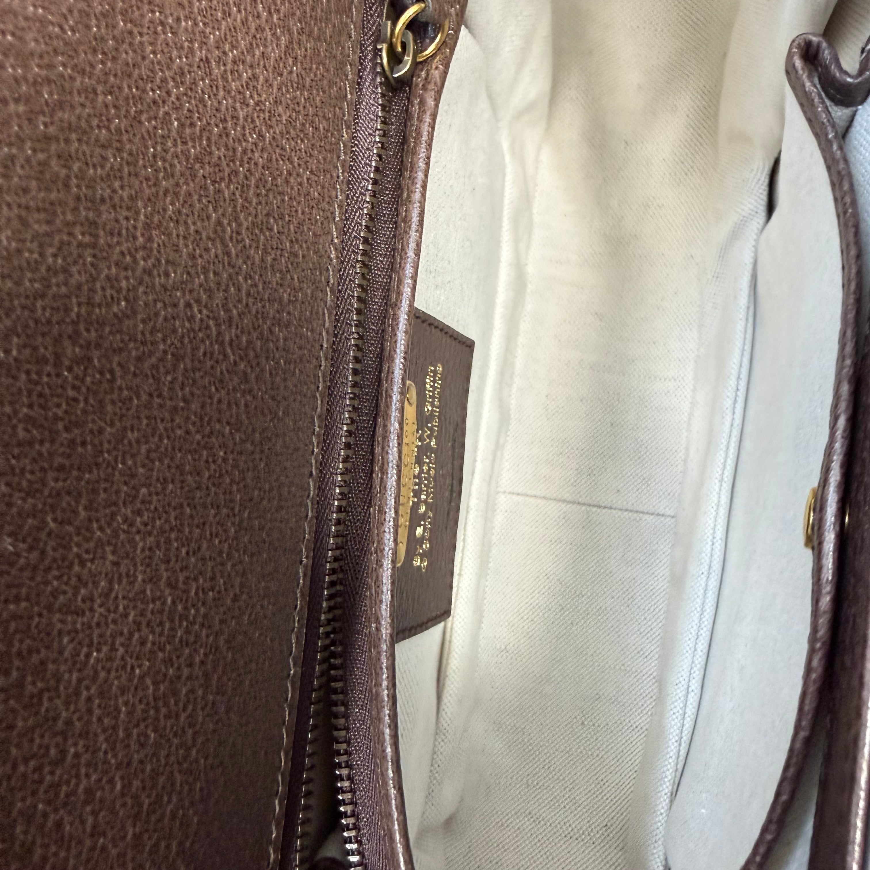 Gucci | Bamboo Handle Embroidered Canvas Top Handle Bag – Centennial Edition (Pristine Condition)