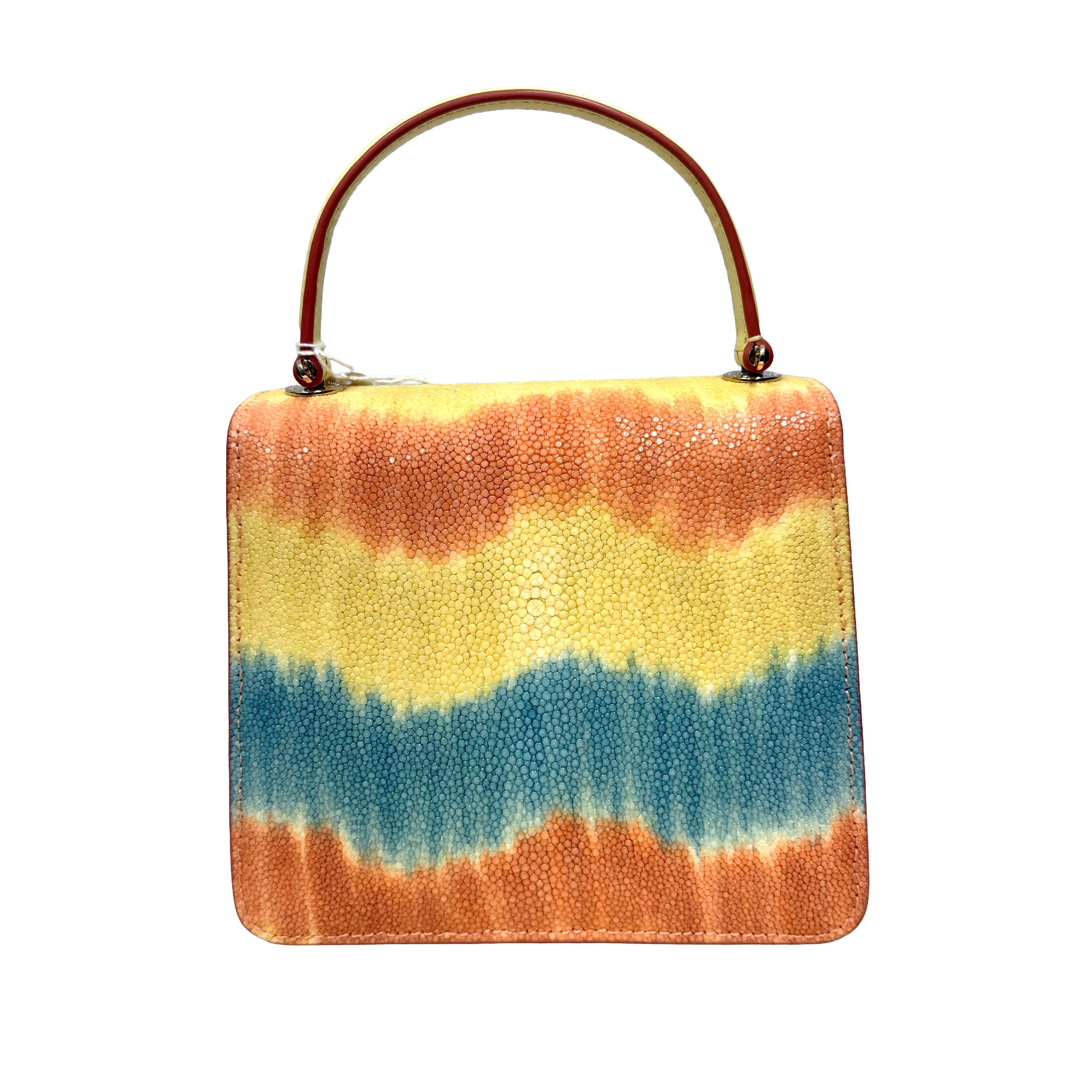 Bvlgari | Sunset Ombre Serpenti-Style Exotic Top Handle Mini Satchel (Pristine Condition)