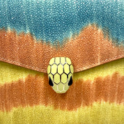 Bvlgari | Sunset Ombre Serpenti-Style Exotic Top Handle Mini Satchel (Pristine Condition)