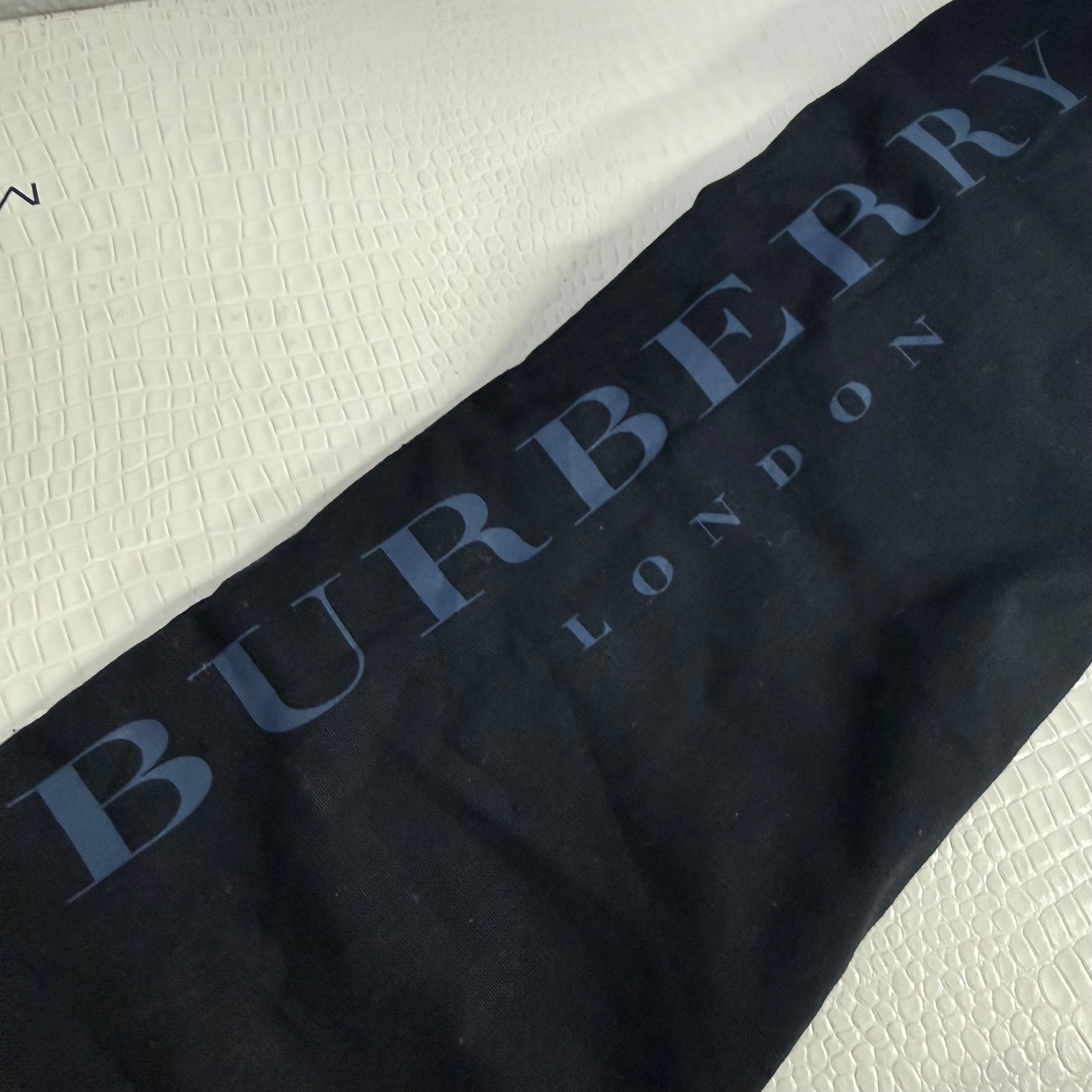 Burberry | Vintage Check Canvas Tote Bag with Denim Pocket (Excellent Condition)